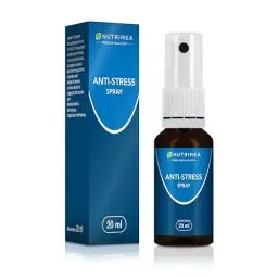 Produktbild: Anti-Stress Spray mit Sofort-Effekt - Gegen Innere Unruhe und Anspannung - Mit Mohnblume + Melisse für die Nerven, 20 ml