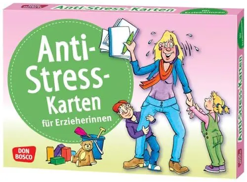 Produktbild: Anti-Stress-Karten für Erzieherinnen: Inspirationskarten (Entspannung, Achtsamkeit und mentale Gesundheit für Erzieher:innen und Lehrer:innen: Inspirationen, Zitate und Affirmationen)