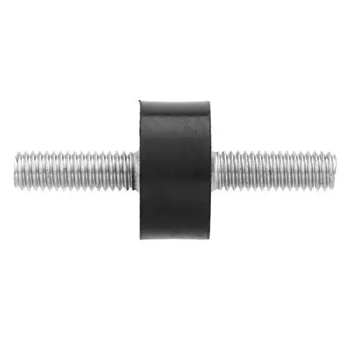 Produktbild: Anti-Vibrations-Halterungen für Generator Edelstahl-Vibrationsisolationshalterungen Gummi + Metall 4 Stück M6-Gummihalterungen Männlich (VV20*10 M6*18)