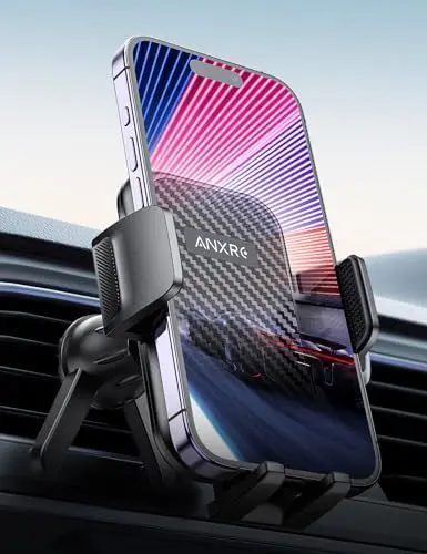 Produktbild: ANXRE Handyhalterung Auto LüFtung<strong>2024 MilitäR-Klasse Hakenclip & StüTzfüßE:</strong> 360° Drehbar Handy Halterung Auto Kfz Handyhalterung,Handyhalter Auto LüFtung füR iPhone 15/14/13 Pro Max Android Smartphone