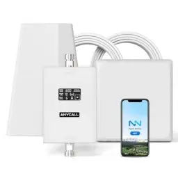 Produktbild: ANYCALL Mobilfunk Signalverstärker für Band 3 und 20, Empfangsverstärker Handy für Haus und Büro, 4G LTE 3G GSM Repeater mit Hoher Verstärkung, Handynetz Verstärker für O2 E-Plus T-Mobile