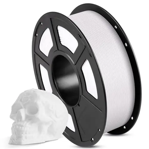 Produktbild: ANYCUBIC 1.75 mm PLA 3D-Druckerfilament, Wiederverwendbare Spule PLA, 3D Drucker PLA Filament 1KG, Filament 3d Druckmaterialien, Intelligente Identifikation, PLA Weiß