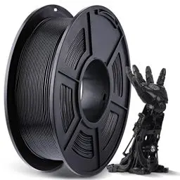 Produktbild: ANYCUBIC Filament 1.75 PLA Schwarz, 1kg 3D Drucker Filament PLA, Filament 3d Druckmaterialien, Vakuumverpackung, RFID für Intelligentes Drucken