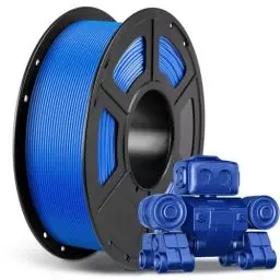 Produktbild: ANYCUBIC PETG Filament 1,75 mm, Maßgenauigkeit +/- 0,02 mm, 3D-Druck-Filament für 3D-Drucker, Vakuumverpackung, Ordentliche Spule, Blau 1KG