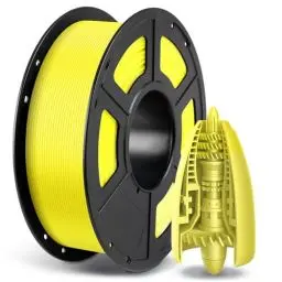 Produktbild: ANYCUBIC PETG Filament 1,75 mm, Maßgenauigkeit +/- 0,02 mm, 3D-Druck-Filament für 3D-Drucker, Vakuumverpackung, Ordentliche Spule, Gelb 1KG