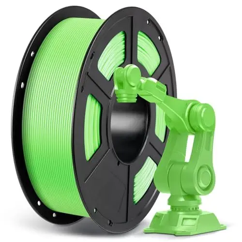 Produktbild: ANYCUBIC PETG Filament 1,75 mm, Maßgenauigkeit +/- 0,02 mm, 3D-Druck-Filament für 3D-Drucker, Vakuumverpackung, Ordentliche Spule, Grün 1KG