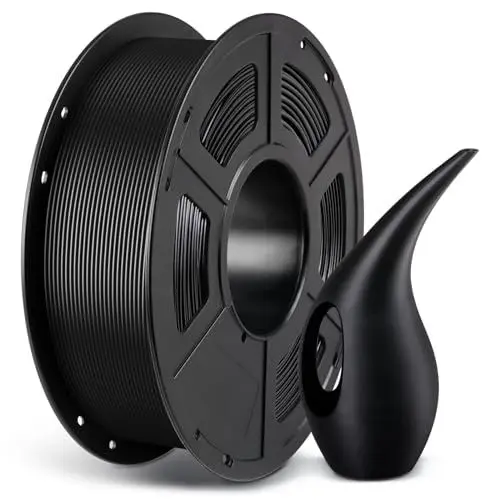 Produktbild: ANYCUBIC PETG Filament 1,75 mm, Maßgenauigkeit +/- 0,02 mm, 3D-Druck-Filament für 3D-Drucker, Vakuumverpackung, Ordentliche Spule, Schwarz 1KG