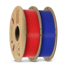 Produktbild: ANYCUBIC PLA Filament 1.75mm, 3D Drucker Filament PLA 2kg, Filament 3d Druckmaterialien für FDM 3D-Drucker, RFID für Intelligentes Drucken, Blau Rot