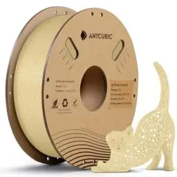 Produktbild: ANYCUBIC PLA Filament 1.75mm Hellbraun, 3D Drucker Filament PLA, Filament 3d Druckmaterialien für FDM 3D-Drucker, Vakuumverpackung, RFID für Intelligentes Drucken, 1kg PLA
