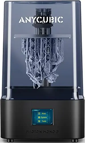 Produktbild: ANYCUBIC Photon Mono 2 Resin 3D Printer, Harz-3D-Drucker mit 6,6-Zoll Monochromem LCD-Bildschirm, 4K+ hoher Auflösung, Kostenlose Slicing-Software, Druckgröße 143x89x165mm