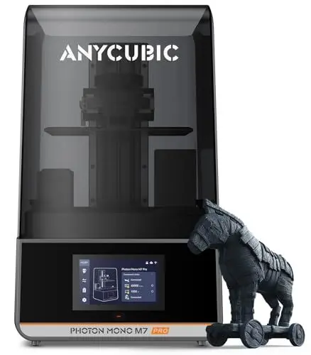 Produktbild: ANYCUBIC Photon Mono M7 Pro 14K 3D-Drucker, 10,1-Zoll-Mono-LCD mit COB-Lichtquelle, Druckgeschwindigkeit bis zu 170 mm/h, Konstante Temperaturerwärmung, Leveling-Free, Druckgröße 223 * 126 * 230 mm