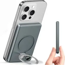 Produktbild: Anyzoo Mag-Safe Powerbank, 10000mAh Magnetische Externe Batterie, 20W Schnellaufladung USB C in&Out Wireless Powerbank für iPhone 16/16 Plus/16 Pro/16 Pro Max, iPhone 15/14/13/12 und Mag Safe Case