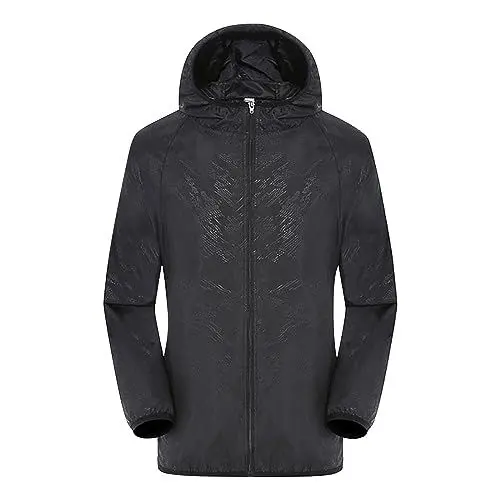 Produktbild: Wind Breaker Blitzangebote Regenjacke Damen Solide Farbe Sonnenschutz Jacke Regenjacke Herren Regenjacke Damen Wasserdicht Regenjacke Damen Wasserdicht Atmungsaktiv Einfarbi Regenanzug Fahrrad Sale
