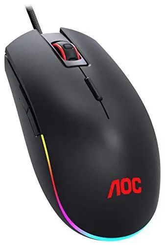 Produktbild: AOC GM500 Gaming Maus - 5.000 DPI - Omron switches - Einstellbare RGB-Effekte