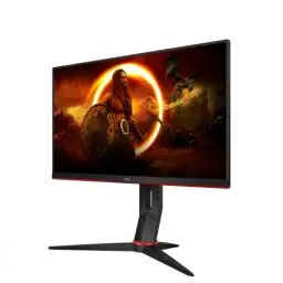 Produktbild: AOC Gaming 24G2SP - 24 Zoll FHD Monitor, 165 Hz, 1 ms, FreeSync Premium (1920x1080, VGA, HDMI, DisplayPort) schwarz/rot