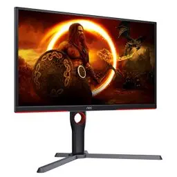 Produktbild: AOC Gaming 25G3ZM - 25 Zoll Full HD Monitor, 240 Hz, 0.5 ms MPRT, FreeSync Premium (1920x1080, HDMI, DisplayPort, USB Hub) schwarz/rot