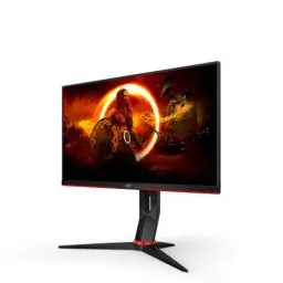 Produktbild: AOC Gaming Q24G2A - 24 Zoll QHD Monitor, 165 Hz, 1 ms MPRT, FreeSync Premium, G-Sync comp, (2560x1440, HDMI, DisplayPort) schwarz/rot