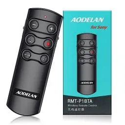 Produktbild: AODELAN Kabelloser Fernauslöser für Sony ZV-E10, ZV-1, A7SM3, A7C, A7RIV, Alpha 9,7R IV, 7R III, 7 III, 6600, 6400, 6100, 9 II, RX0 II, RX100 M7·· ersetzt Sony RMT-P1BT