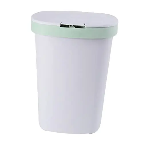 Produktbild: AOKWAWALIY 1Stk Büroabfallbehälter Büro-Mülleimer Wäscherei Mülleimer im Freien abfalleimer Mülleimer mit Deckel Mülleimer per Knopfdruck Pedal-Mülleimer keine Deckung Container Beutel ziehen