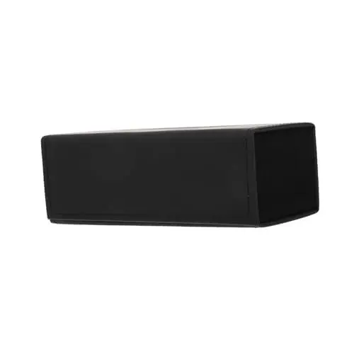Produktbild: AOKWAWALIY 1stk Zusammenklappbares Brillenetui Faltbare Sonnenbrille Für Damen Sonnenbrillenhalter Sonnenbrillen-reiseetui Multi-sonnenbrillenetui Vielseitiger Schmuck Gläser Pu Black