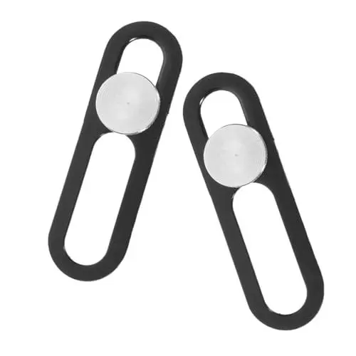 Produktbild: AOKWAWALIY 2st Handy-objektivabdeckung Handy- -Abdeckung Kameraabdeckungen Schutz Der Privatsphäre Der Kameraabdeckung Handy Webcam-Abdeckung Für Plastik Kameratasche -schwarz