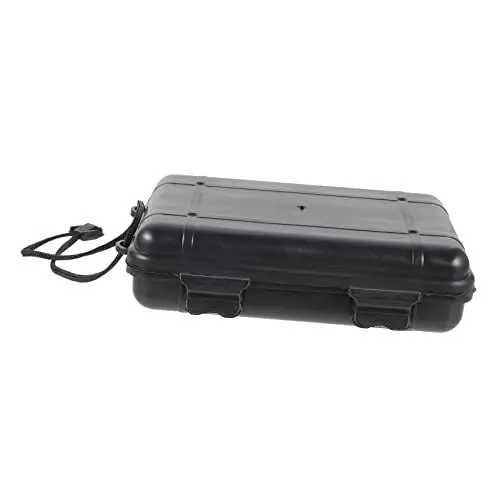 Produktbild: AOKWAWALIY Kasten Stoß- Und Druckfeste Box Uhrenhalter Für Herren Einzelnes Uhrengehäuse Reisetasche Ansehen Reise Uhrenetui Herrenuhr Reise-uhrentasche Toolbox-organizer Black Plastik