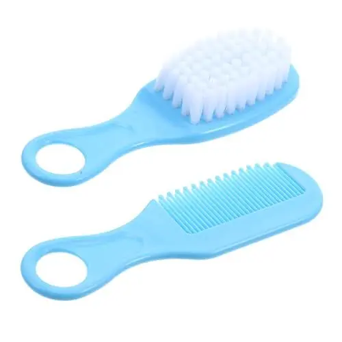 Produktbild: AOKWAWALIY Kinderanzug 1 Satz baby kamm set baby haarbürste Baby-Werkzeug Baby-Badebürste Haarklammer Haarnadel Kamm für Babys Babykamm Kopfhaut Massagekamm Werkzeugsatz Badeset Junge