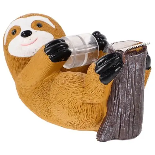 Produktbild: AOKWAWALIY Rollenhalter Für Desktop-klebebandschneider Paketbandabroller Packbandspender Tier-klebebandabroller Desktop-kassettenhalter Süßer Klebebandspender Büro Lagerregal Schnur Harz