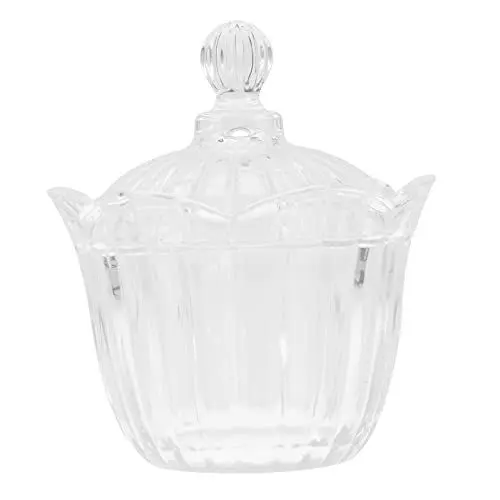 Produktbild: AOKWAWALIY Terrarien Kasten Bonbon glas für Ostern Lebensmittelbehälter aus Glas Aufbewahrungsdose für Süßigkeiten aus Glas Süßigkeitenglas vorratsgläser Vorratsdose für Snacks Mode