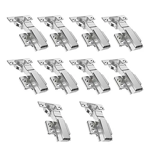Produktbild: AOLISHENG Küchenschrank Schranktüren Scharniere softclose Eckanschlag Schrank Scharniere mit Schließautomatik (5 Paar (10 Stück))