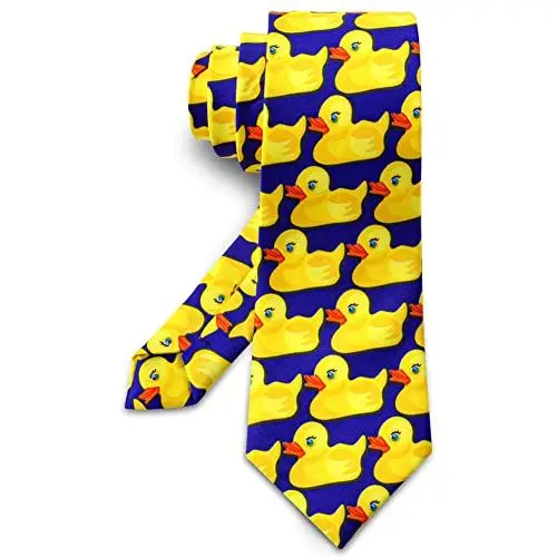 Produktbild: Aomig Herren Krawatten, Ducky Tie für Herren, Schmale Krawatte Elegant Hochzeit Krawatte für Büro oder Festliche Veranstaltunge (8 cm)