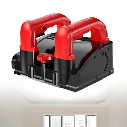 Produktbild: AOOUNGM Elektrohobel 1200W, Hobelmaschine 160mm, Spantiefe bis 1-4mm, Elektro-Handhobel, Elektrische Schaufel Wandmaschine