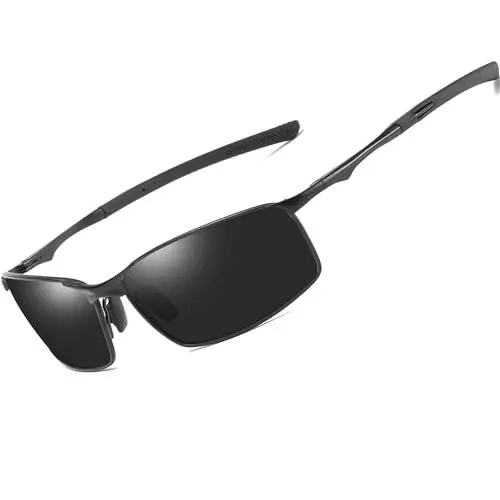 Produktbild: AORON Polarisierte Sonnenbrille Herren Outdoor Sportarten Schutz Brille UV400 Schutz Fahrbrille