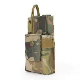 Produktbild: AOUTACC Molle Kurz-Radio-Tasche, Nylon Molle Taktische Radiohalterung Fall für BaoFeng UV-5R UV82 (CP)