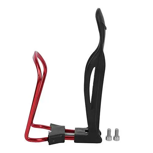 Produktbild: Aoveew Fahrradflaschenhalter, Verstellbarer Flaschenhalter, für Rennräder und Mountainbikes, Leichter Wasserflaschenhalter, Fahrradflaschenhalter und Getränkehalter (Red)