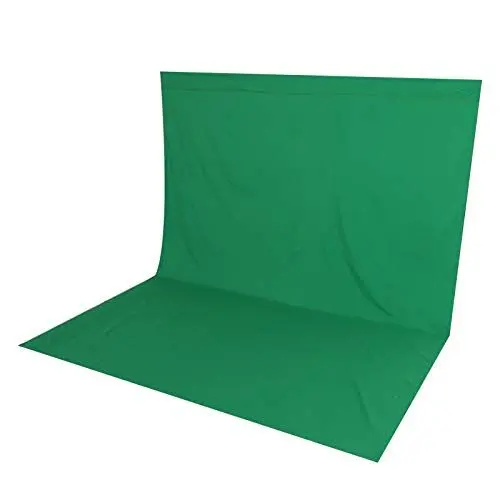 Produktbild: Aoveew Studio-Hintergrund, professioneller Fotohintergrund, hochbeständiger grüner Hintergrund für vielseitige Aufnahmen, kompakter grüner Hintergrund für den mobilen Einsatz