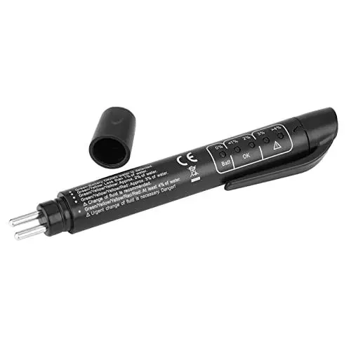 Produktbild: AOWINHIT Digitaler Bremsfl¨¹ssigkeitstester, ?lqualit?tspr¨¹fstift mit 5 LED-Leuchten, DOT3, DOT4, DOT5, Auto-Diagnoseger?t,Diagnosewerkzeuge