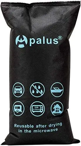 Produktbild: Apalus Luftentfeuchter Auto Wiederverwendbar, Entfeuchter-Kissen für Beschlagene Autoscheiben, Auto-Winter-Zubehör für Wohnmobile, Garage, Wohnung, Bad, Kleider-Schränke, 1x Antirutschmatte, 1kg