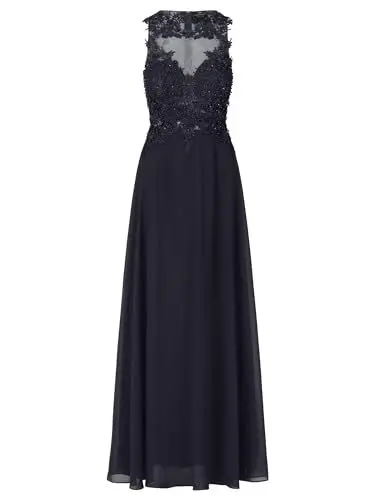 Produktbild: Apart Langes Spitzenkleid, Nachtblau, 40
