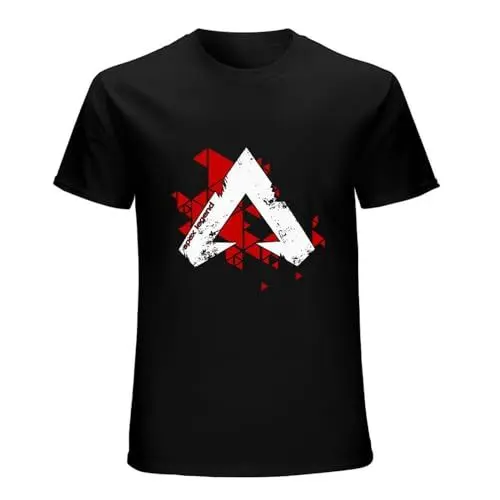 Produktbild: Ap-Ex Leg-Ends Men Classic Man Blouse Tee Tops for Unisex Adult Short Sleeve T-Shirt Black XL