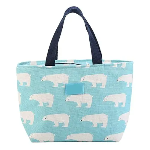 Produktbild: Apexare Learner Lunchtasche, Kühltasche, isolierte Lunchtasche, tragbare Lunchbox für Damen und Herren, kleine isolierte Kühltasche für Arbeit, Strand, Erwachsene, Reisen und