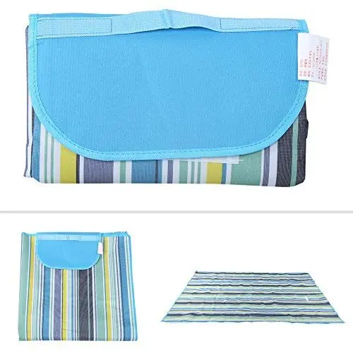 Produktbild: Apexare Strand-Picknickdecke, wasserdichte Outdoor-Decke, große Faltbare Matte mit Reißfestigkeit für Camping, Wandern, Reisen, Park, Konzerte, Familienausflüge