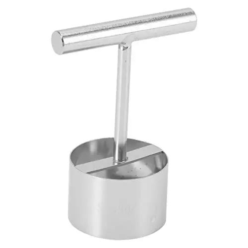 Produktbild: Apfelschneider, Apfelschneider und Entkerner, Apfelentkerner mit Ergonomischem Griff, Apfelentkerner aus Edelstahl, Obstentkerner, Apfelschneider für Äpfel, Birnen (S)