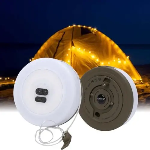 Produktbild: APODESS 10m Camping Lichterkette Aufrollbar Alpenwolken Lichterkette 3in1 Wasserdichte Tragbare Verstaubare Lichterkette für Den Außenbereich Wohnmobil Gadgets Campinglampe Für Garten Camping Zubehör