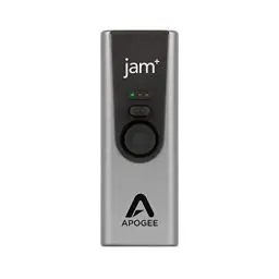 Produktbild: Apogee JAM PLUS digitales Interface (Mobiles Digital Audio Interface, AD/DA-Wandler für Computer und iOS Geräte, USB micro Port, Recording und Monitoring)
