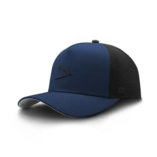 Produktbild: apol Premium Cap - Cloud Trucker - 100% wasserfest, atmungsaktiv, langlebig, Qualität - Snapback - Einheitsgröße - Navy/Schwarz
