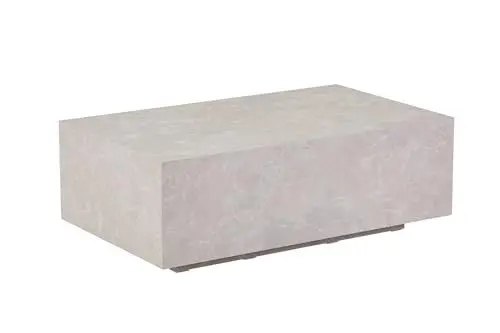 Produktbild: Hela Tische, Couchtisch, Beistelltisch, Cube, Holzwerkstoff, Dekor Marmor Beige, 100x60x35cm