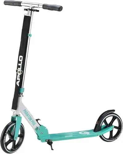 Produktbild: Apollo Phantom Pro City Scooter - XXL-Räder, faltbar, höhenverstellbar, Tretroller für Erwachsene, Kinder und Jugendliche, kompakter City-Roller