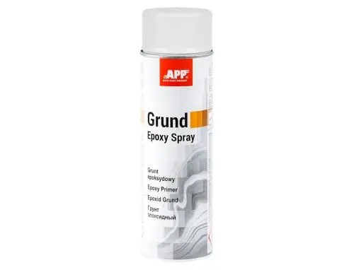 Produktbild: APP Epoxy Grund Spray | Epoxy Grundierung Spray | Rostschutzgrundierung - Schutz gegen Rost und Korrosion | Grundierung für Metall, Aluminium, Stahl | Hellgrau | 500 ml