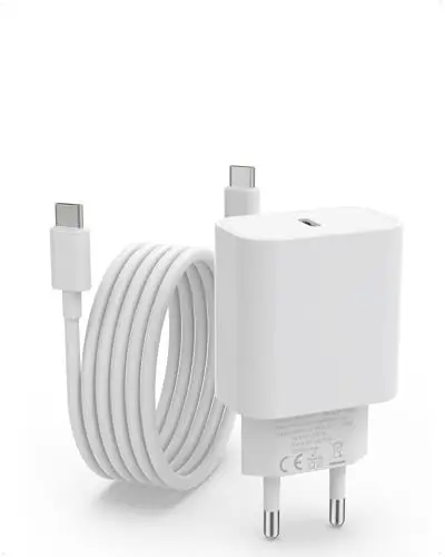 Produktbild: USB C Ladegerät,USB C Kabel (Apple MFi Zertifiziert) iPhone ladekabel für iPhone 16/15 Pro Max 15/16 Plus iPad Netzteil Schnellladegerät usbc Stecker Schnellladekabel USB c Power Adapter Weiß